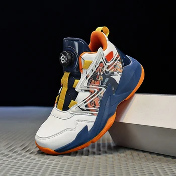 2023 Новая подростковая обувь для мальчиков На открытом воздухе Детская баскетбольная обувь Противоскользящая спортивная обувь Носные баскетбольные ботинки для мальчиков Молодежь