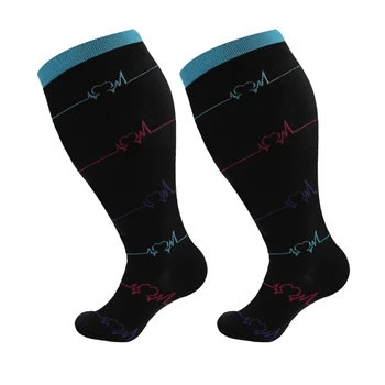 Компрессионные носки для женщин и мужчин Поддерживающие гольфы для бега,Медсестры